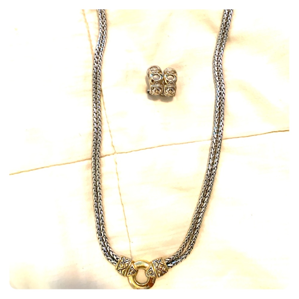 Necklace and earring set